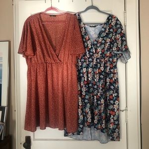 Lot of two SHEIN Curve dresses